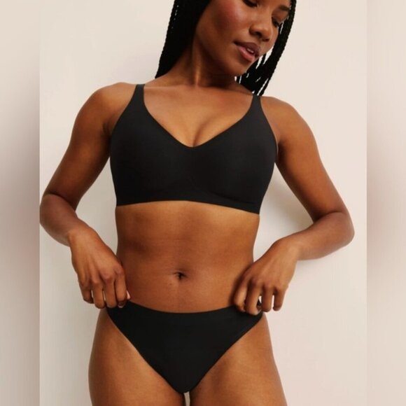 Knix - Light Leakproof High Rise Thong - Black. Size: XXL. NIB. (1771) - Picture 11 of 14